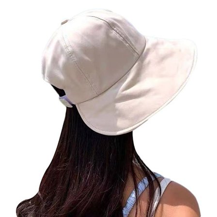 Hestehale Bucket Hat Beach Cap BEIGE