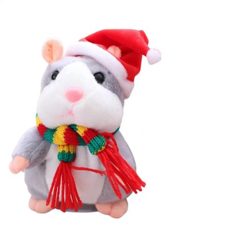 Talende Hamster Plyslegetøj - Talende Plyslegetøj der imiterer et kæledyr, sjovt plyslegetøj