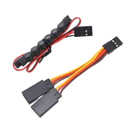 RC Taklampa 6 LED Bil Frontljusramp Strålkastare för Traxxas 1/18 TRX4M Fjärrkontroll Bil Varmt Ljus