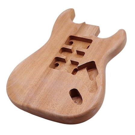 Professionell gitarrkropp original träfärg elgitarrkropp montering DIY-tillbehör