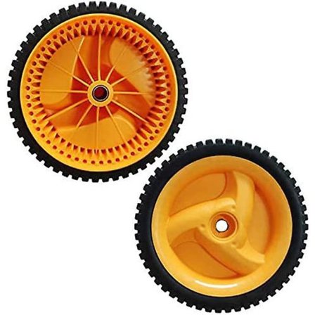 2 X Gressklipperhjul 53 Tenner Drivhjul Til Husqvarnaa Electrolux, Mcculloch, Rally Og Andre Gressklippere & Agrave; Gress (2)