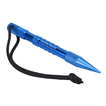 Paracord Spike Nål Aluminium Paraplyrep Armbånd Hekle Verktøy Enkelt Blå