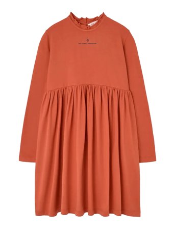 THE ANIMALS OBSERVATORY Fif Red Crab Dress - Orange - 8 Y
