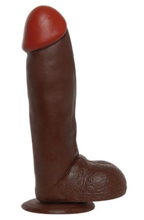 Kjøp Realistic Dildo Brown Emotion XL 31 cm - XL dildo | God pris
