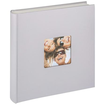 Walther Design Fotoalbum Fun 30x30 Cm Ljusgrå 100 Sidor Grå