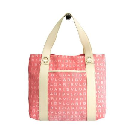 Bvlgari Vintage, Pre-owned Logo mania bag Roze, Dames, Maat:ONE Size
