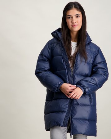 Tommy Hilfiger ESSENTIAL LONG DOWN JACKET Blå Jakker Pige - Kids Brand Store