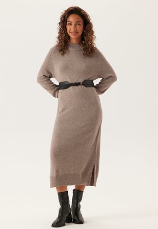 VILA-Viril Crew Neck Midi Dress-XL