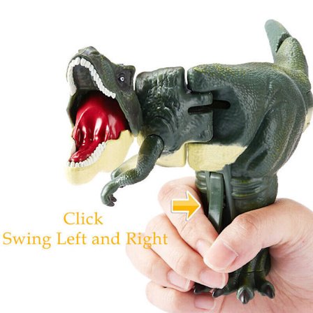 Children Decompression Dinosaur Toy Creative Battery-free Telescopic Spring Swin