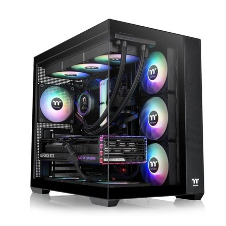 Thermaltake View 380 TG ARGB Mid Tower Chassis Black
