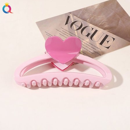 Shark Clip Hair Claw PINK