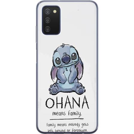 Samsung Galaxy A03s Genomskinligt Skal Stitch Ohana