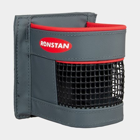 Ronstan Mugghållare, grå PVC/Mesh
