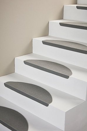 Jotex - Nakładki Schodowe 2 Sztuki Szary antracyt - STEGET - Kup Dywaniki na schody firmy Jotex