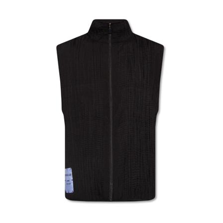 Alexander McQueen Striae top Sort, Herre