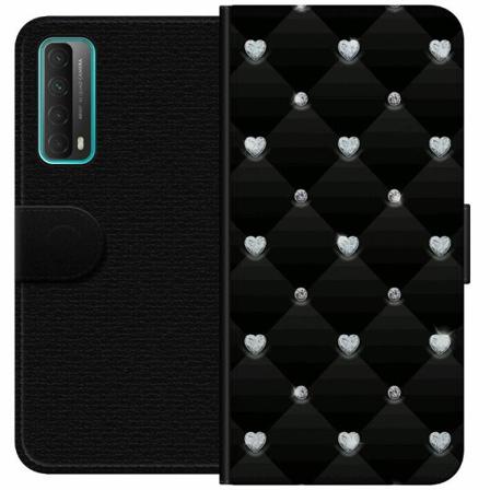 Huawei P Smart 2021 Plånboksfodral Bling Heart