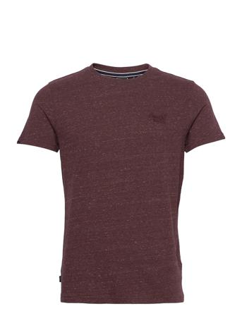 Vintage Logo Emb Tee T-shirt Rød Superdry