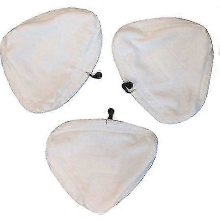 H2O/Aqua Laser - Mikrofiberkluter 3-delt sett hvit