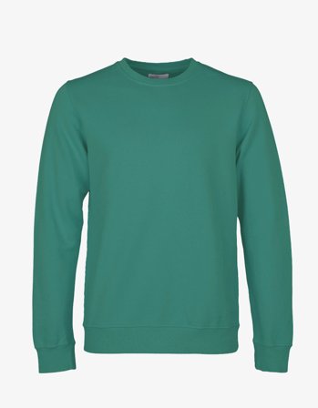 Classic Organic Crew - Pine Green - M