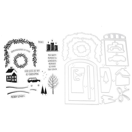 Stempler og Stans for Kortlaging DIY Scrapbooking Kunst og Håndverk