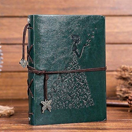 Læder Scrapbog DIY Fotoalbum Mindebog, 60 Sider DIY Album Til Rejse Graduering Familie Jubilæum Bryllup Gave