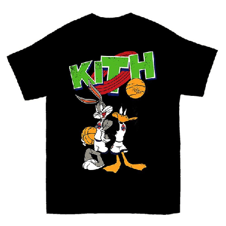 Kith Space Jam T-shirt i 90-talsstil XXL
