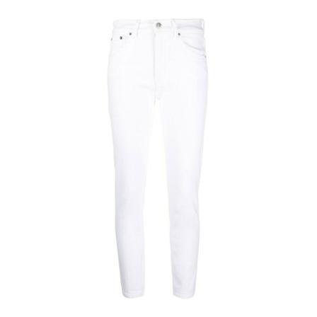 Dondup, Skinny Jeans Wit, Dames, Maat:W28