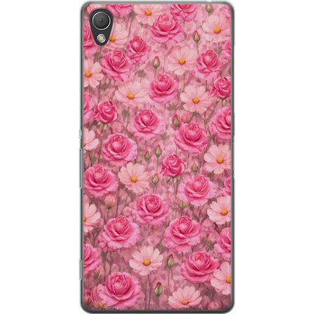 Kompatibel Mobilcover til Sony Xperia Z3 Petal Reverie Blush Rose