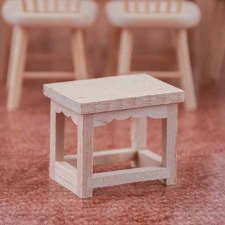 1:12 Skala Stol Dukkehust Miniatyr Møbler Modell