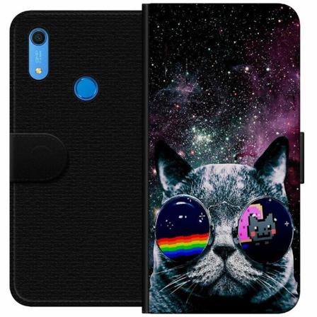 Huawei Y6s (2019) Plånboksfodral Space Cat