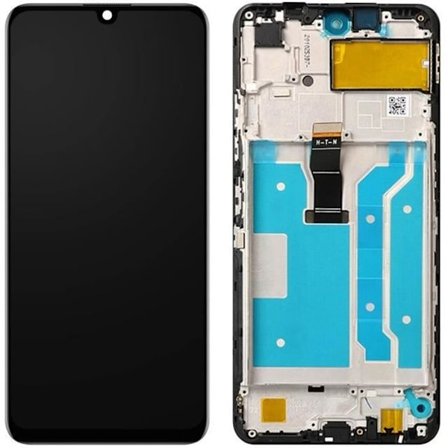 LCD-skärm - Huawei - P smart 2021 - Ersättning - Touchglas - Svart