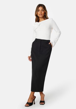 BUBBLEROOM Zoe Tailored Skirt Black Klær