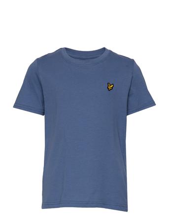 Classic T-Shirt T-shirts Short-sleeved Blå Lyle & Scott Junior