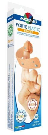 Cerotto Master Aid Forte Elastic Finger 10 Pezzi