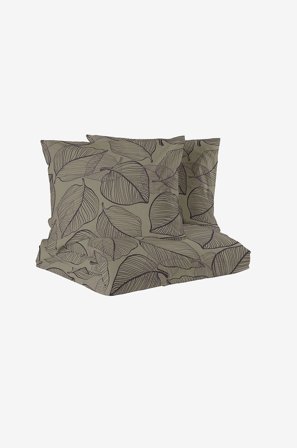 Redlunds - Hugo 3-d säng - Grön - Påslakanset - 220X210 - Från Homeroom