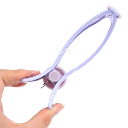 Mini Kasvojen Epilaattori Jousikierre Kasvojen Höyhenenpoistaja Karvanpoisto Epilaattori Meikki DIY Kauneustyökalu Naisille Posket Kulmakarvat