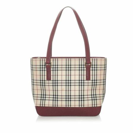 Burberry Vintage, Pre-owned Shoulder Bags Bruin, Dames, Maat:ONE Size