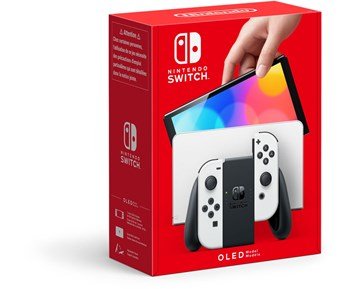 Switch OLED - White - Nintendo Switch 7" OLED med 64 GB lagring
