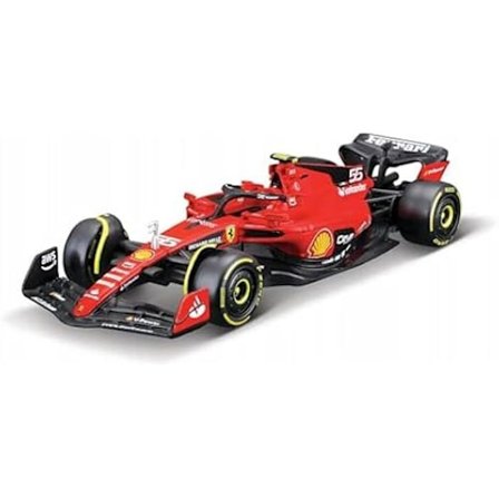 Vähennysmalli - BBURAGO - Ferrari SF-23 - 1:43 - Sinkki-seos - Tarkat yksityiskohdat