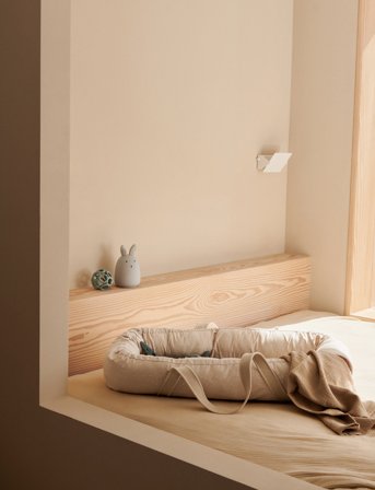 Liewood Gro Printed Babylift - Pink - 84X45CM