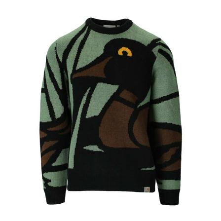 Carhartt Wip Strik Grøn, Herre Strik, Størrelse: S