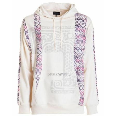 Emporio Armani, Sweatshirts Hoodies Wit, Dames, Maat:L