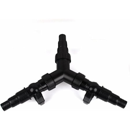 Splitter Vannfordeler For Dam Pumpe Cst-02F 25/32/38Mm (1"/1 1/4"/1 1/2"), av DEBUNS