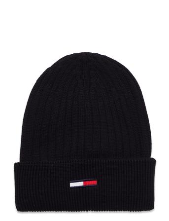 Tjw Flag Beanie Accessories Headwear Beanies Sort Tommy Hilfiger