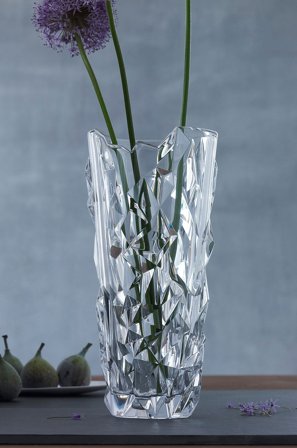 Nachtmann - Vase Sculpture høyde 33 cm - Transparent - Krukker & vaser - Fra Homeroom