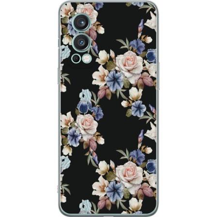 OnePlus Nord 2 5G Gjennomsiktig deksel Blomstre