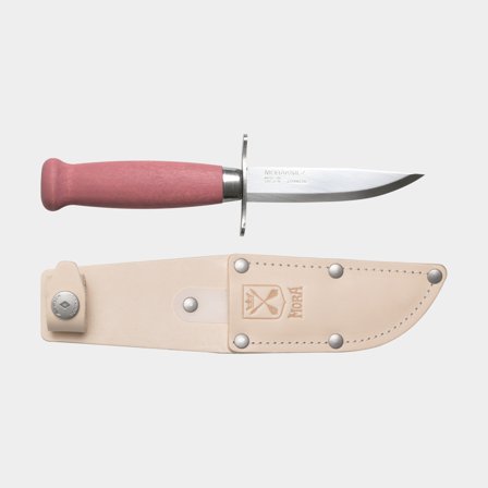 Scout knife Morakniv Scout 39 (S), 180 mm, birch / recycled Swedish stainless steel, Lingonberry