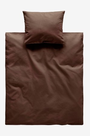 Jotex - Baby Dynetrekksett Tralle/vugge Økologisk Kaffe - ZACK - Kjøp Sengesett til barn hos Jotex