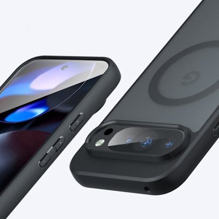 Matt svart MagSafe-skal till Google Pixel model 1