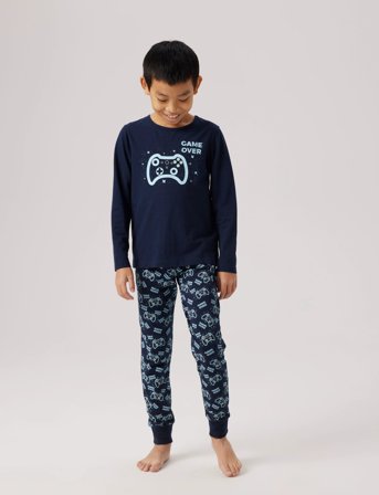 name it Nkmnightset Sapphire Game Noos - Navy - 110-116